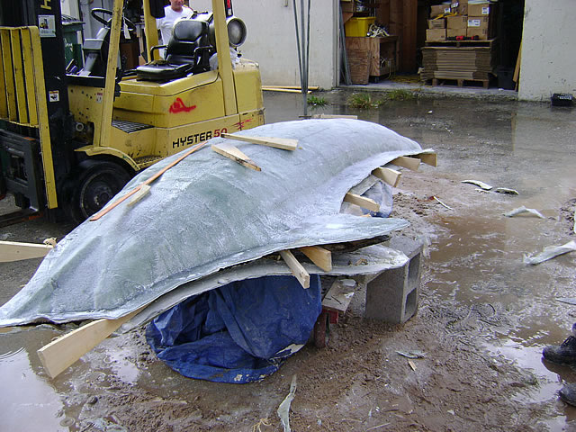 Fish Mounts "Record Marlin" split mold phase
